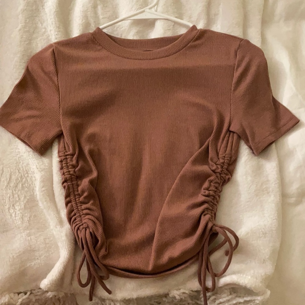 ZARA semi crop top